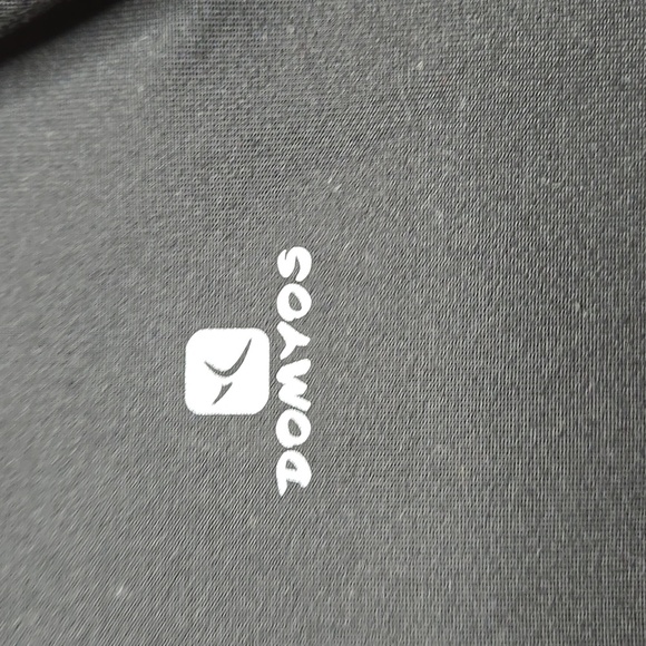 Domyos Zip Up Thin Black & Marble Hoodie - Picture 2 of 2